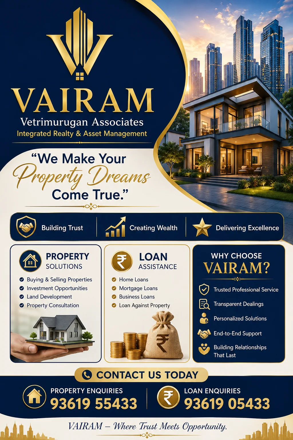 VAIRAM real estate and loan services